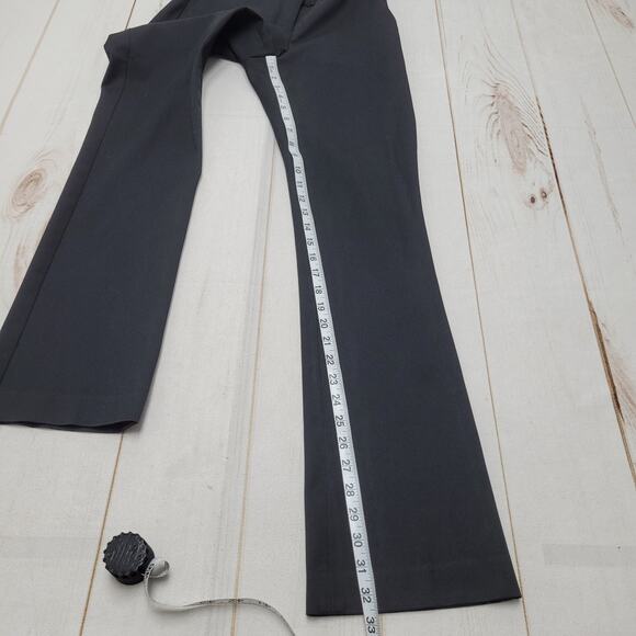 Express Columnist Boot pants bootcut mid rise black slacks preppy Corpcore - Picture 2 of 8